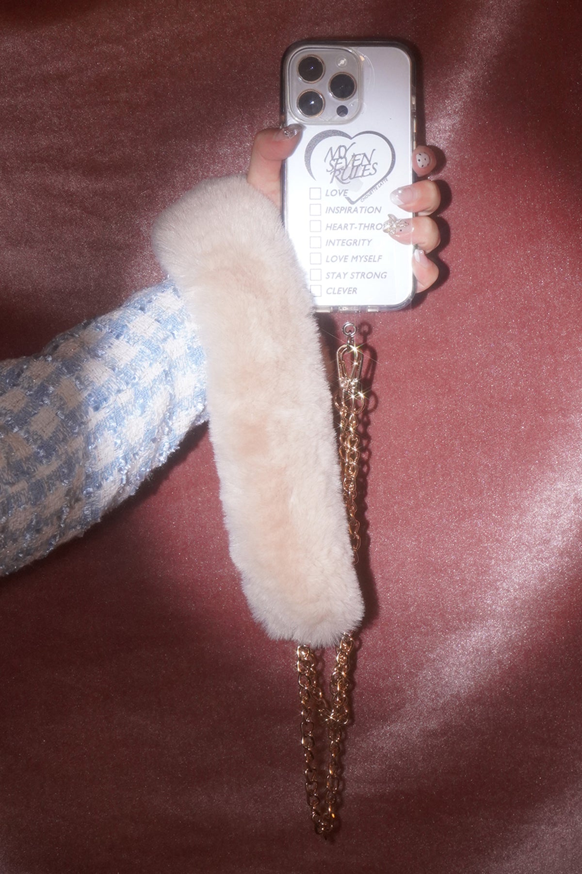 3rd anniversary fur strap