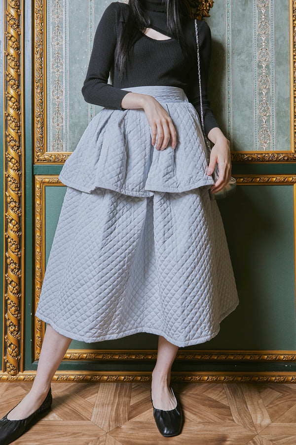 "CHOUETTE" quilting skirt